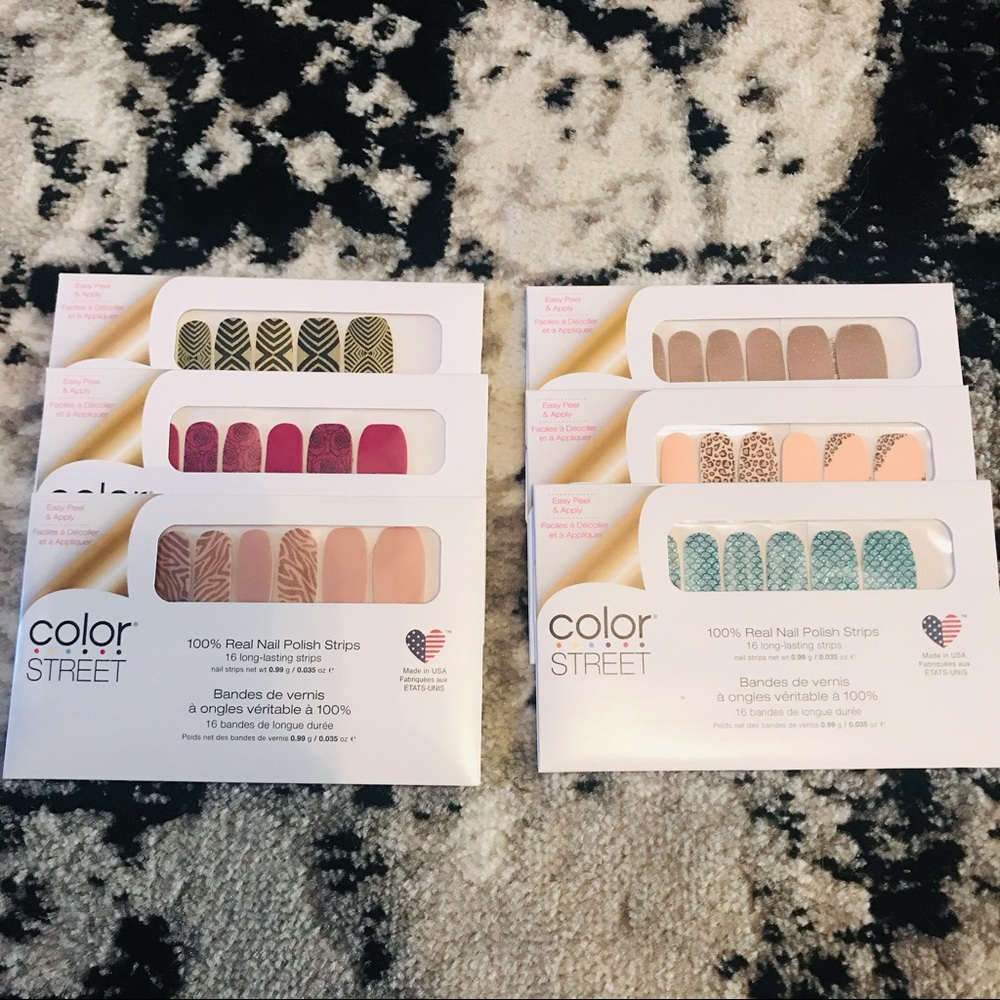 ColorStreet bundle set of 6